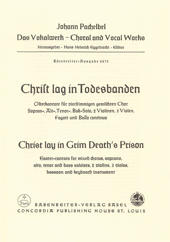 Christ lay in grim deaths prison